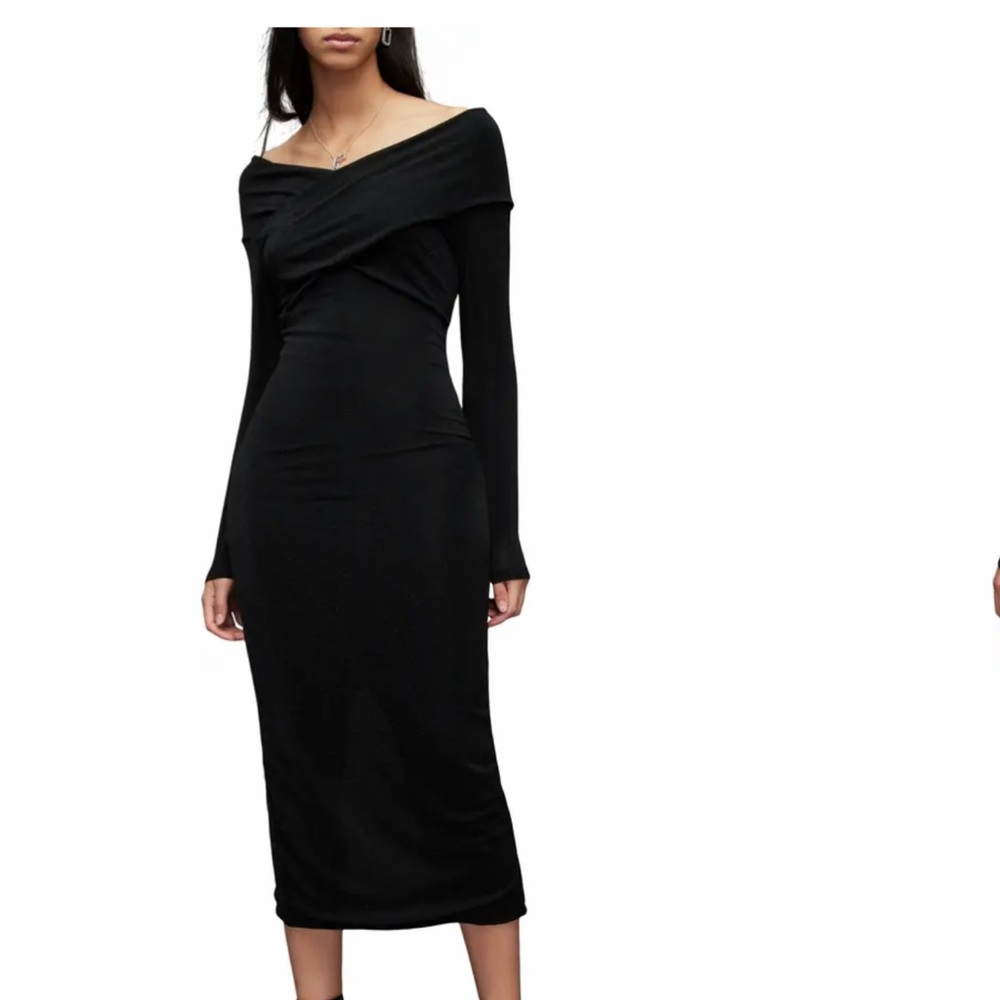 All Saints Delta Shimmer dress